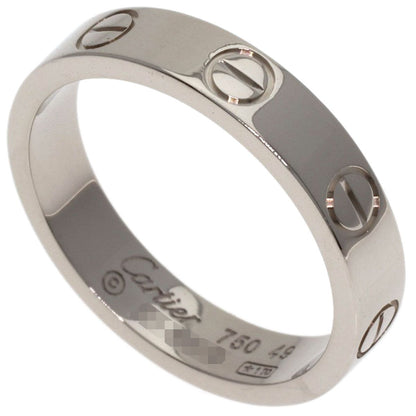 Cartier Mini Love Ring 49 18k White Gold