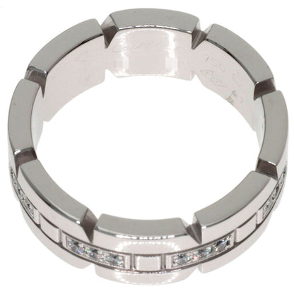 Cartier Tank Francaise Half Diamond 47 Ring 18k White Gold — view 4