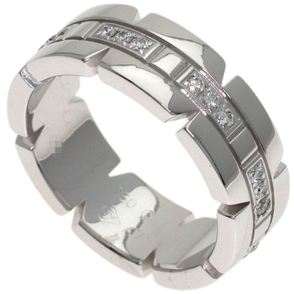 Cartier Tank Francaise Half Diamond 47 Ring 18k White Gold