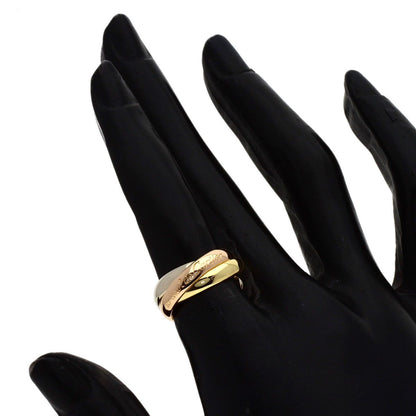 Cartier Trinity 48 Ring 18k Yellow Gold 18k White Pink — view 4