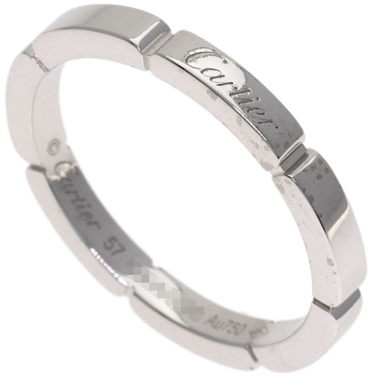 Cartier Lanier 57 Ring 18k White Gold