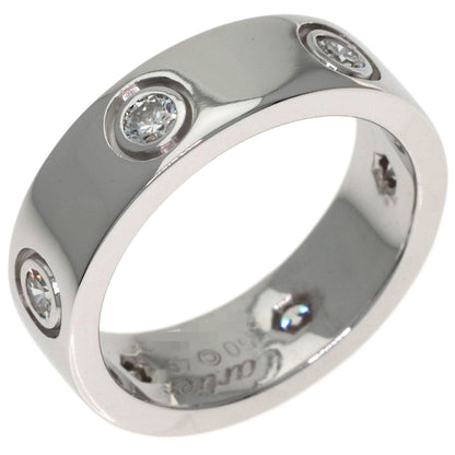 Cartier Love Ring Full Diamond 49 18k White Gold — view 2