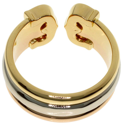 Cartier 2C Ring 54 18k Yellow Gold 18k White Pink — view 4