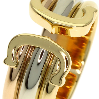 Cartier 2C Ring 54 18k Yellow Gold 18k White Pink — view 7