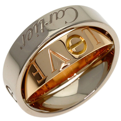 Cartier C-cles Love 57 Ring 18k White Gold 18k Pink — view 2