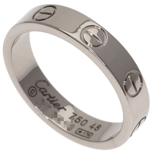 Cartier Mini Love Ring 48 18k White Gold
