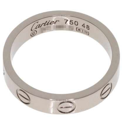 Cartier Mini Love Ring 48 18k White Gold — view 4