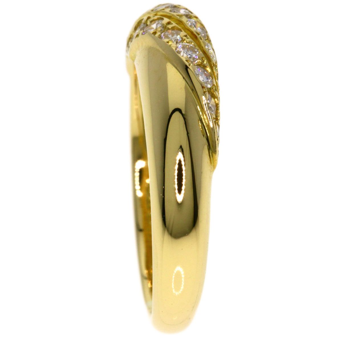 Dior Diamond Ring 18k Yellow Gold — view 3