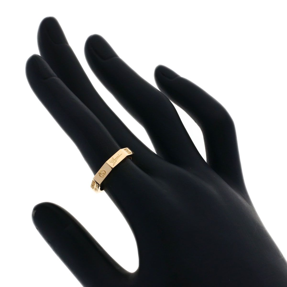 Gucci Octagon Ring 18k Pink Gold — view 7