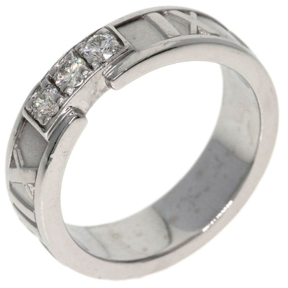 Tiffany & Co Atlas Diamond Ring 18k White Gold — view 2