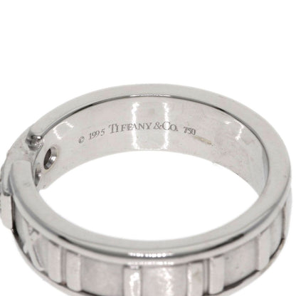 Tiffany & Co Atlas Diamond Ring 18k White Gold — view 5