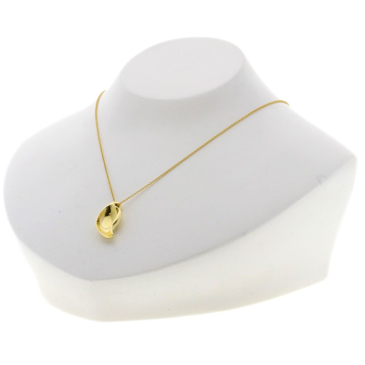 Tiffany & Co Leaf Necklace 18k Yellow Gold — view 4