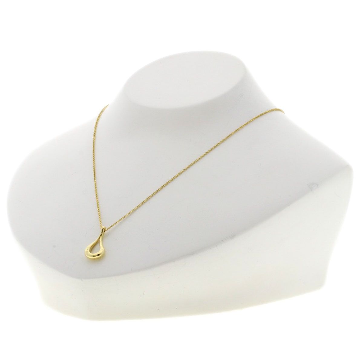Tiffany & Co Teardrop Necklace 18k Yellow Gold — view 4