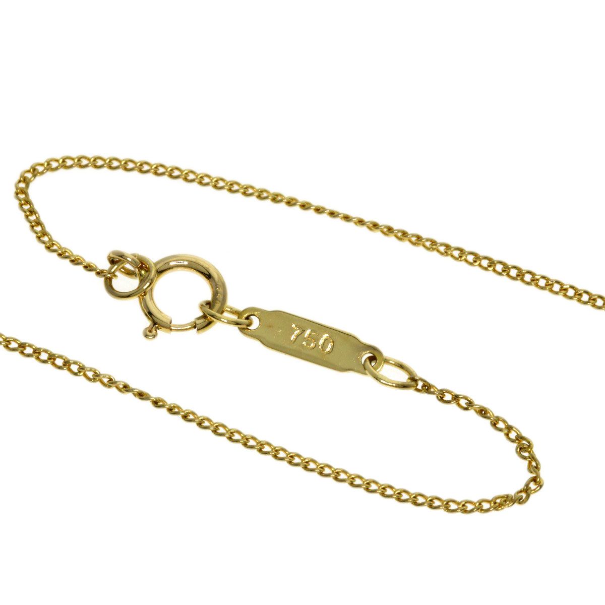 Tiffany & Co Leaf Heart Necklace 18k Yellow Gold — view 3