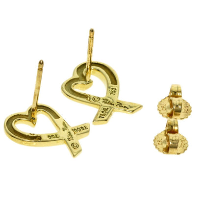Tiffany & Co Loving Heart Earrings 18k Yellow Gold — view 2