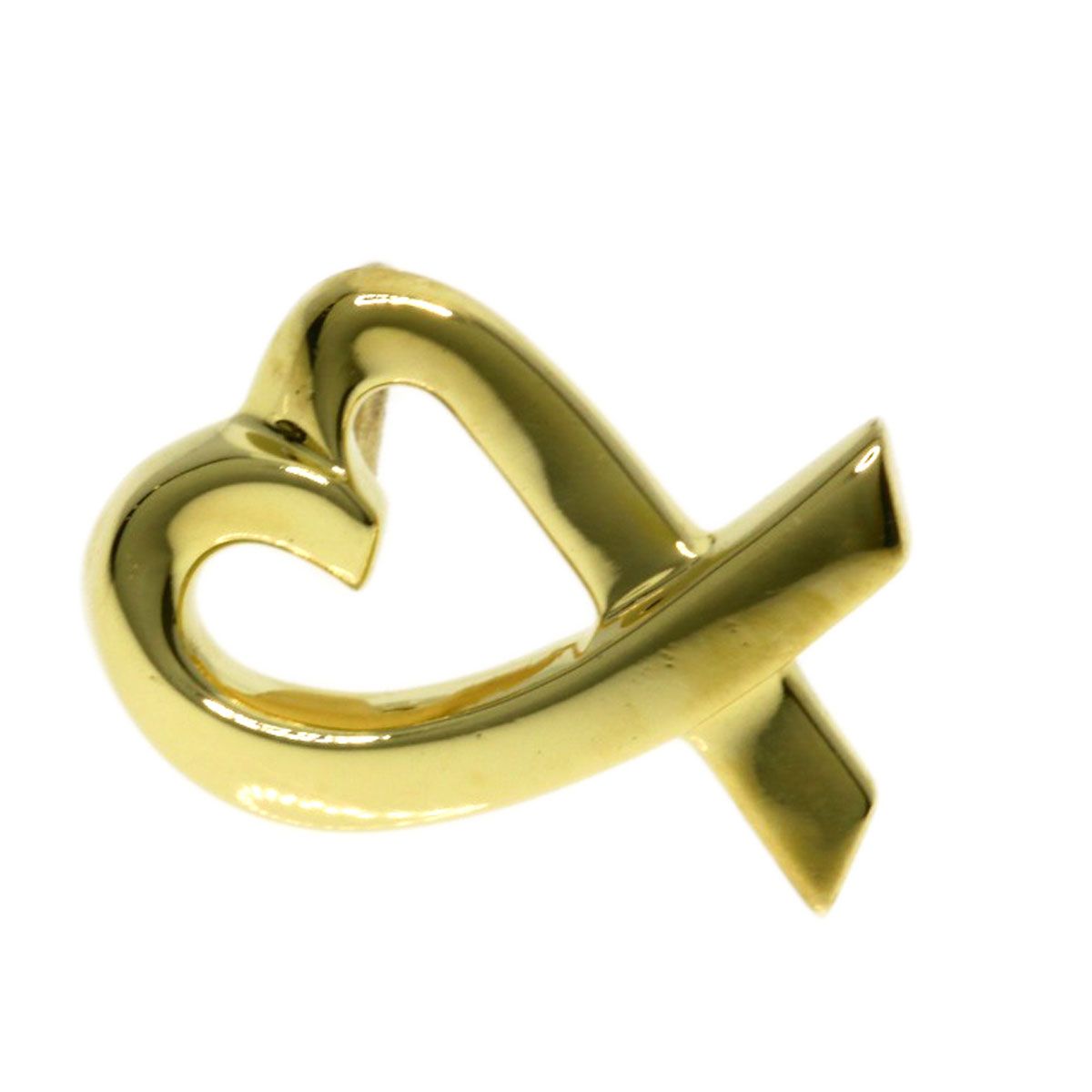 Tiffany & Co Loving Heart Earrings 18k Yellow Gold — view 6