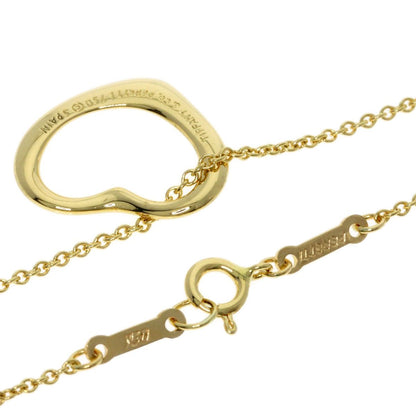 Tiffany & Co Open Heart Necklace 18k Yellow Gold — view 2