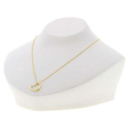 Tiffany & Co Open Heart Necklace 18k Yellow Gold — view 4