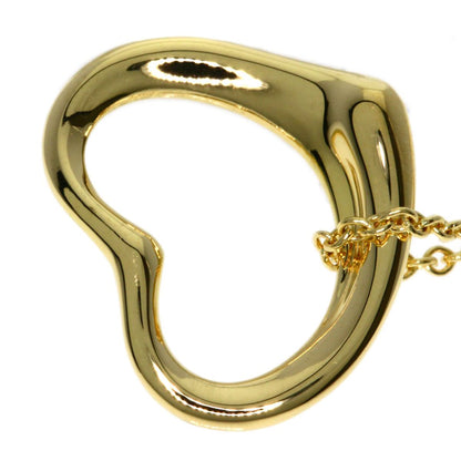 Tiffany & Co Open Heart Necklace 18k Yellow Gold — view 6