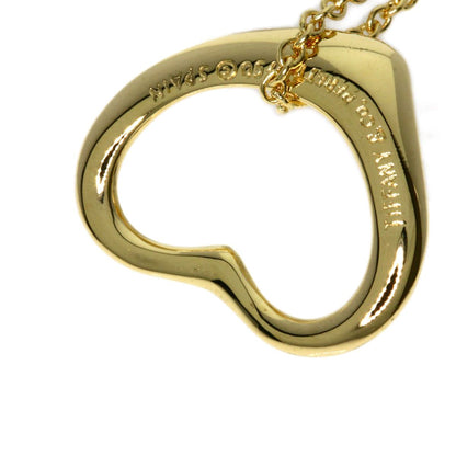 Tiffany & Co Open Heart Necklace 18k Yellow Gold — view 5