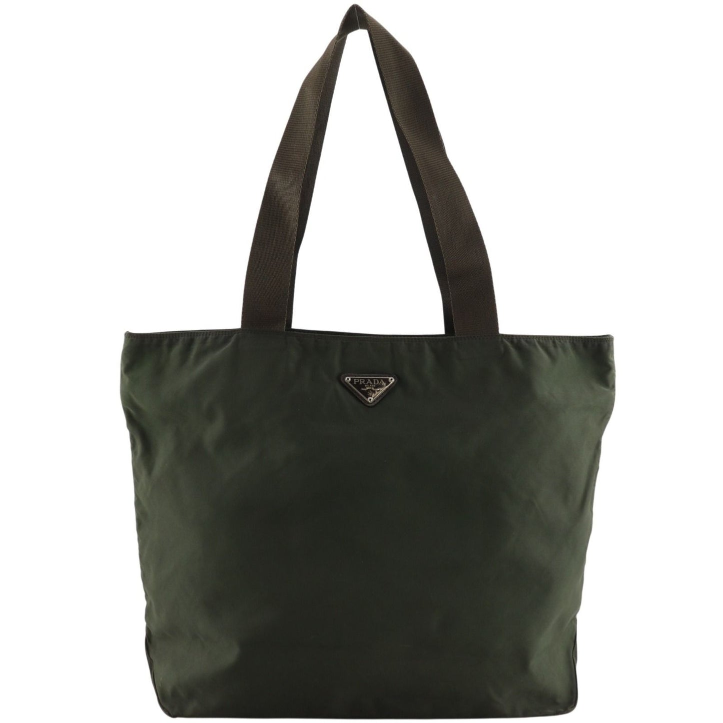 Prada Nylon Khaki Tote