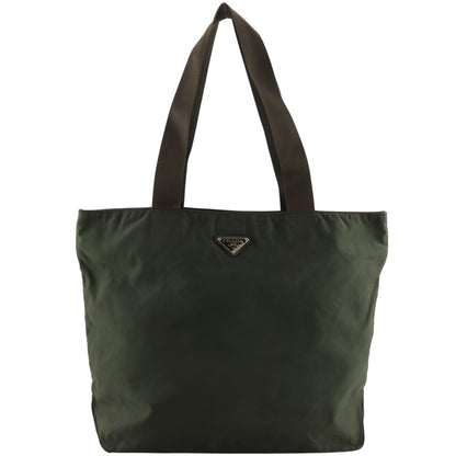 Prada Nylon Khaki Tote