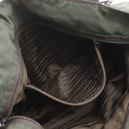Prada Nylon Khaki Tote — view 7
