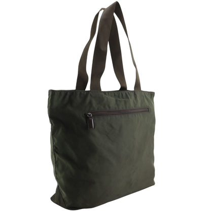 Prada Nylon Khaki Tote — view 3