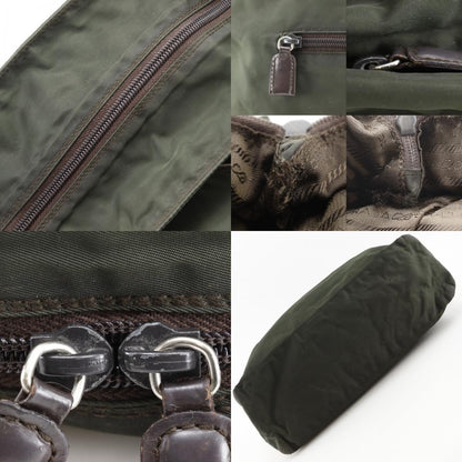 Prada Nylon Khaki Tote — view 9