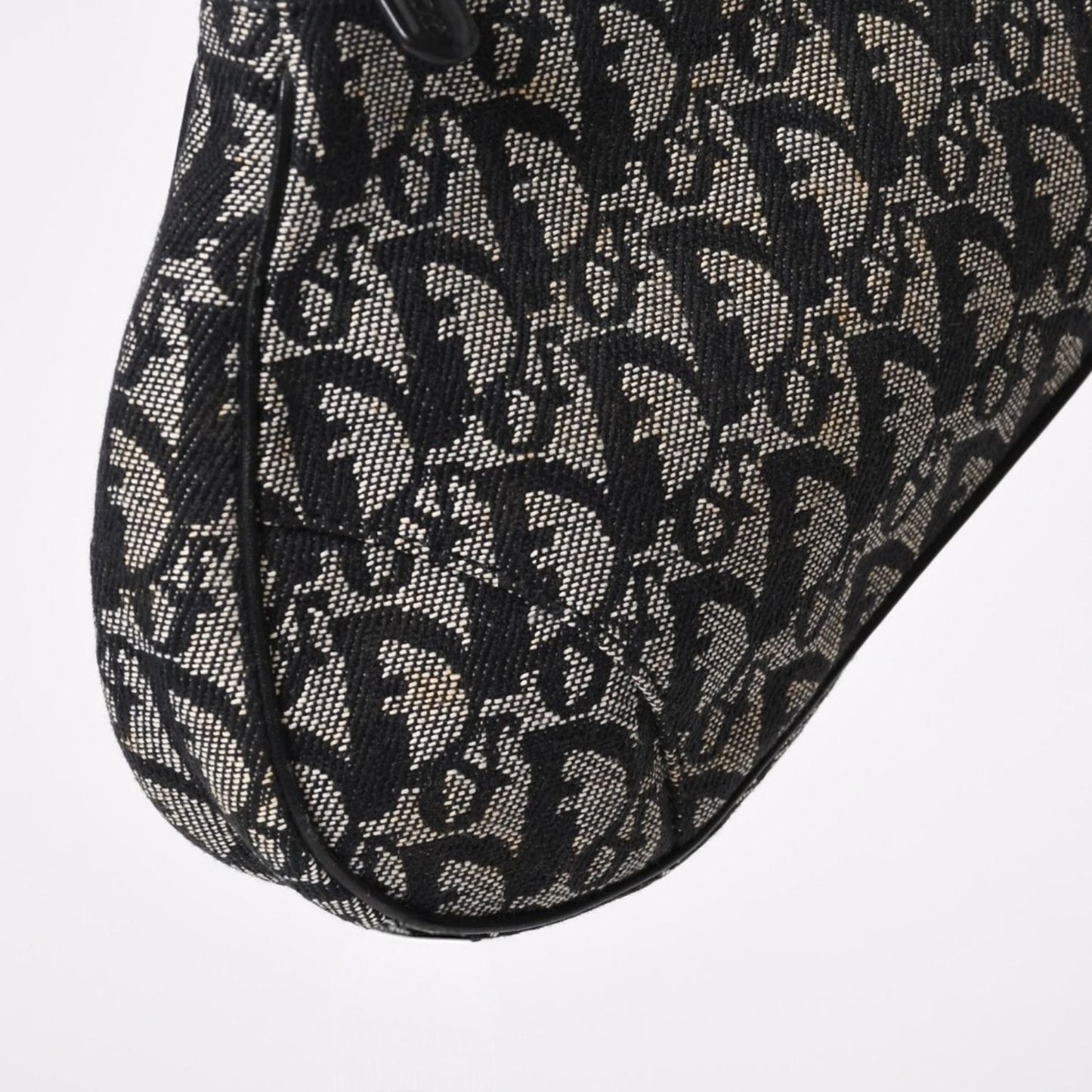 Dior Trotter Saddle Bag Pouch Navy — view 4