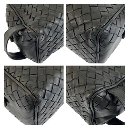 Bottega Veneta Black Leather Clutch — view 4