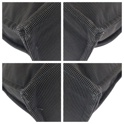 Hermes Her Line Gray Silver Polyamide Polyester Tote — view 3