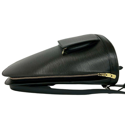 Louis Vuitton with Key Vintage Gobelin Epi Leather Backpack Noir — view 5