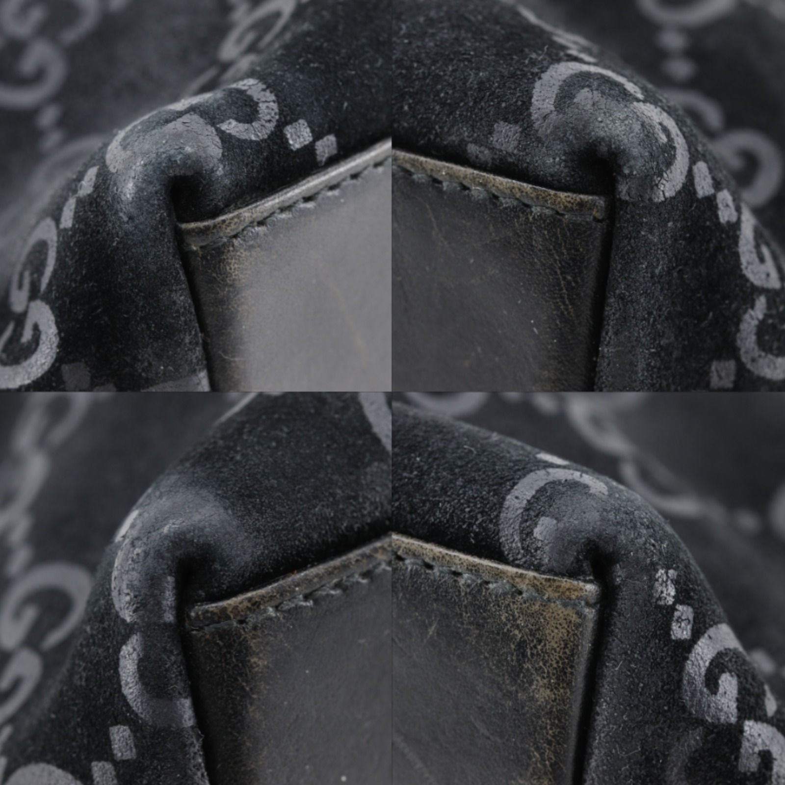 Gucci GG Suede Black Shoulder — view 4