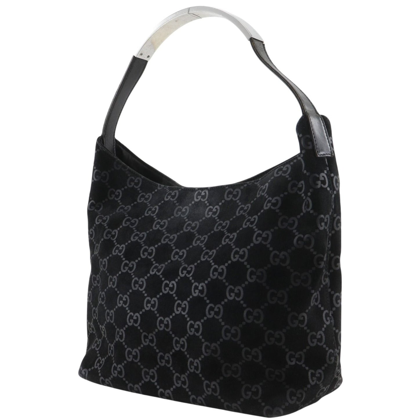 Gucci GG Suede Black Shoulder — view 2