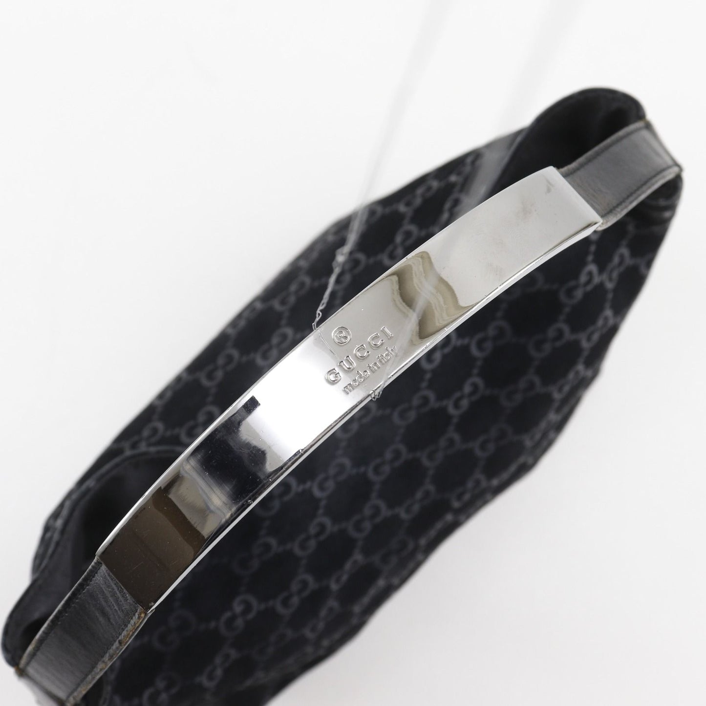 Gucci GG Suede Black Shoulder — view 5