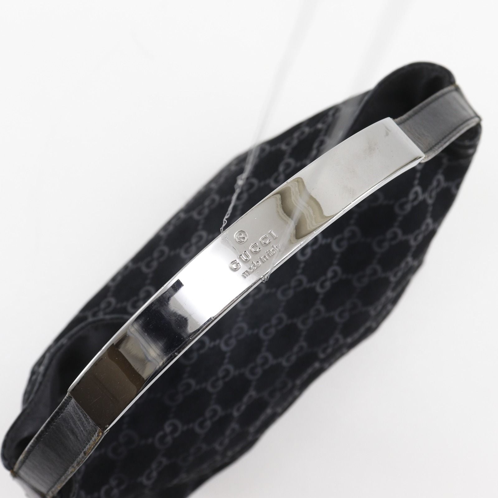 Gucci GG Suede Black Shoulder — view 5