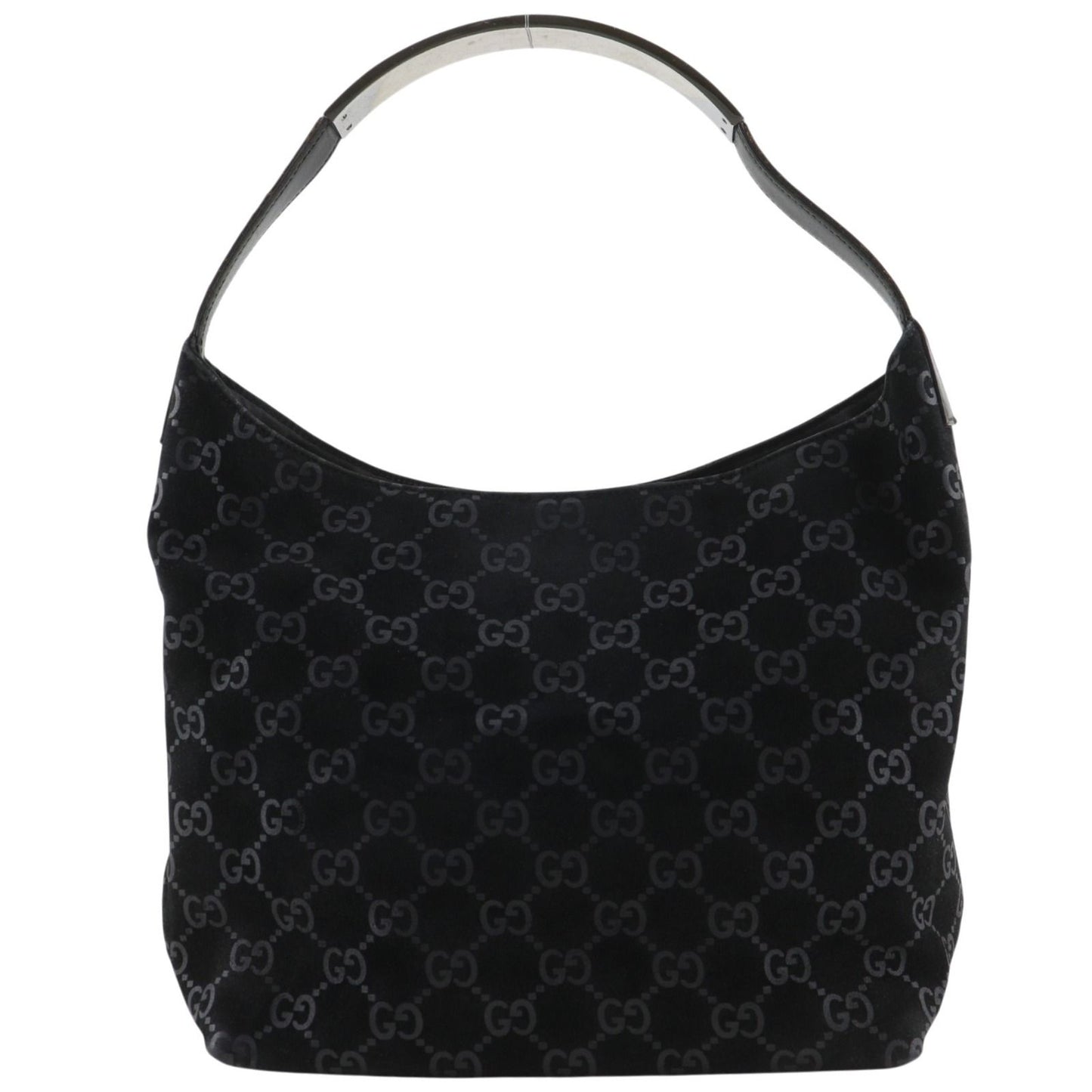 Gucci GG Suede Black Shoulder