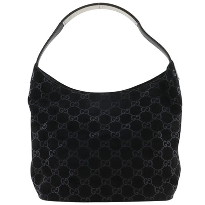 Gucci GG Suede Black Shoulder