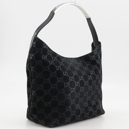 Gucci GG Suede Black Shoulder — view 3