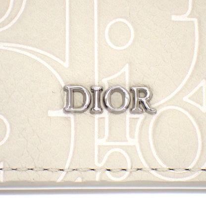 Dior Gravity Bifold Wallet Calf Beige — view 7
