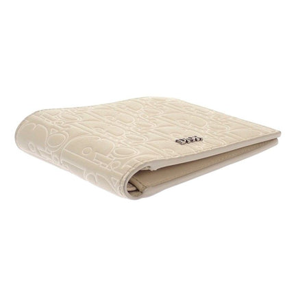 Dior Gravity Bifold Wallet Calf Beige — view 5