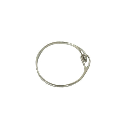 Tiffany & Co Vintage Double Loop Bangle 925 Sterling Silver Bracelet — view 5