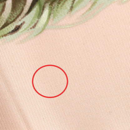 Hermes Carre 90 Equateur Red Directly Below the Road Silk Pink Scarf — view 7