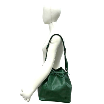 Louis Vuitton Vintage Petit Noe Epi Leather Drawstring Shoulder Bag Borneo Green — view 2