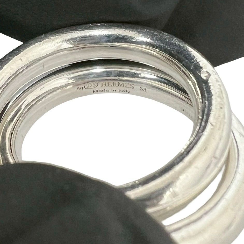 Hermes Vertiges Ring 925 Sterling Silver — view 3