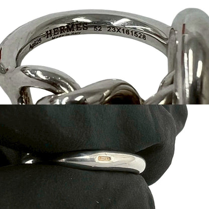 Hermes Croisette Ring 925 Sterling Silver — view 3