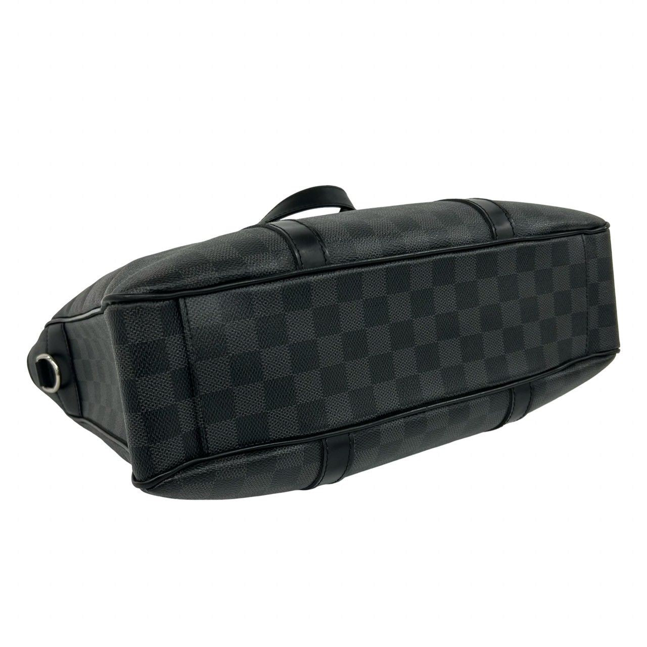 Louis Vuitton Tadao Damier Graphite Leather 2-Way Mini Tote Shoulder Bag Black — view 7