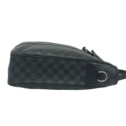Louis Vuitton Tadao Damier Graphite Leather 2-Way Mini Tote Shoulder Bag Black — view 6