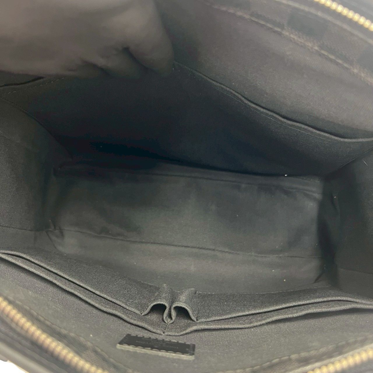 Louis Vuitton Tadao Damier Graphite Leather 2-Way Mini Tote Shoulder Bag Black — view 9